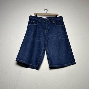 Enyce Rapper Denim Jean Pant Men 36 Baggy Skater Y2K Purple Blue Streetwear Rare